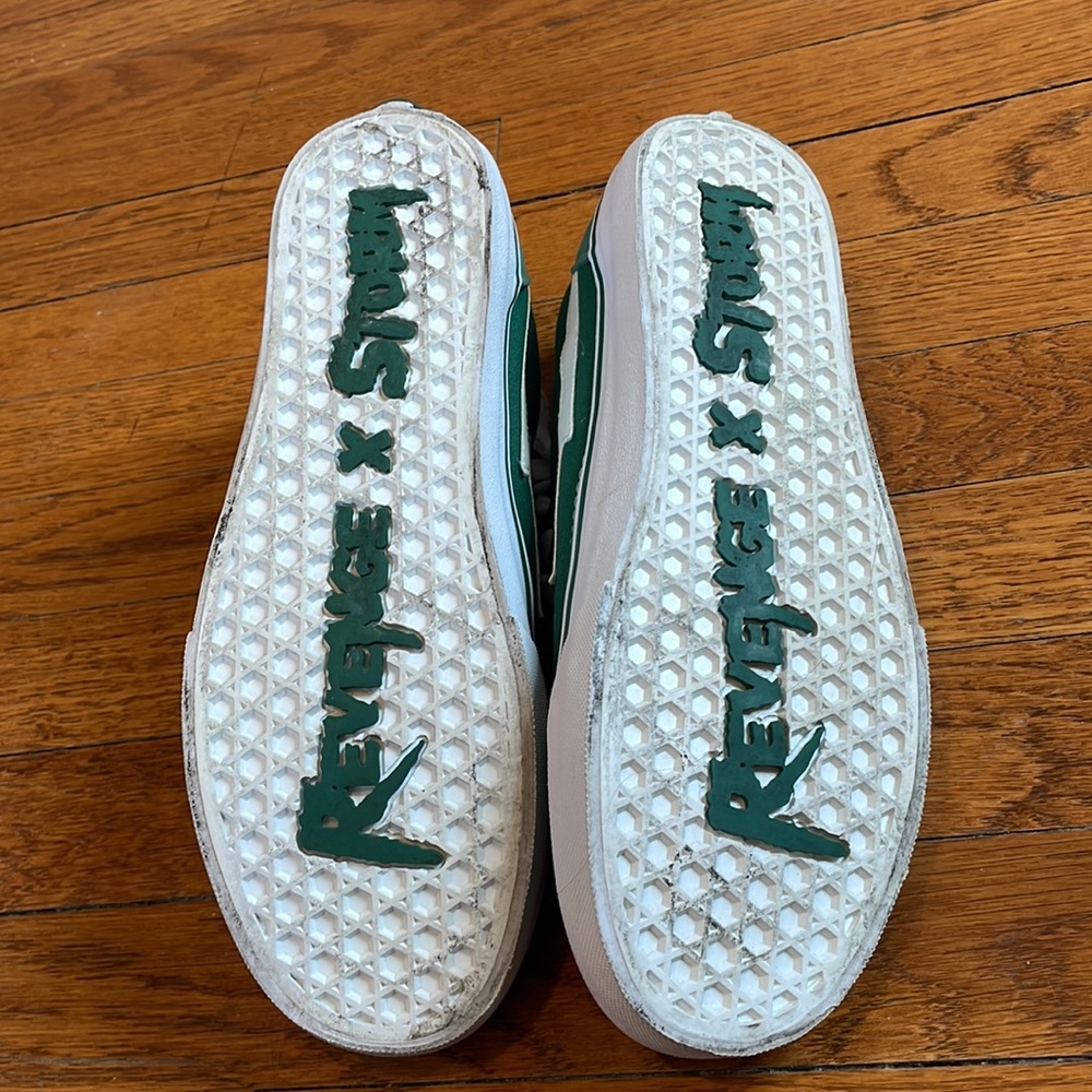 Revenge x Storm sneakers in green. Size 9. EUC. - Picture 4 of 6